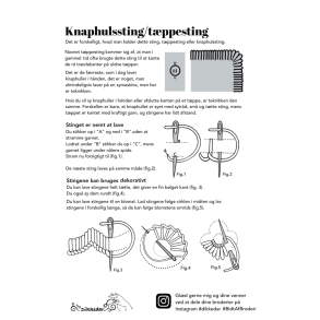 Gratis PDF, knaphulssting