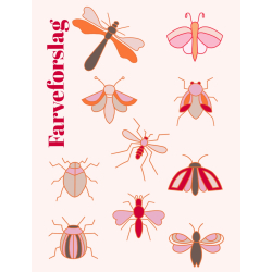 Insekter p� Soluvlies