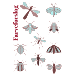 Insekter p� Soluvlies