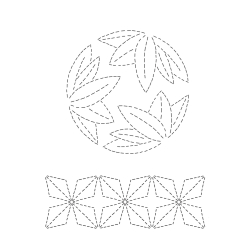Sashiko motiv ST2