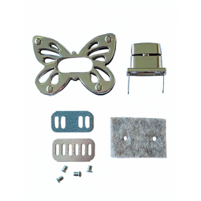 Taskels, slv sommerfugl