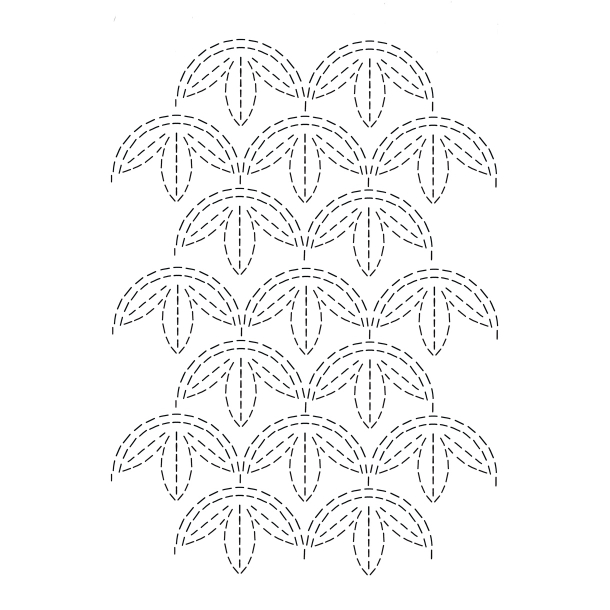 Sashiko motiv SF6