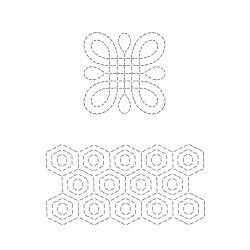 Sashiko motiv SH5