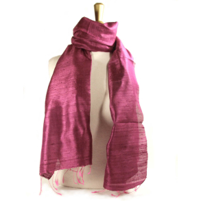  Ensfarvet rsilketrklde