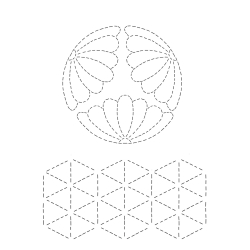 Sashiko motiv ST4