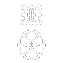 Sashiko motiv ST5