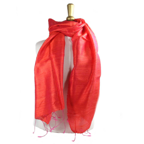 Ensfarvet rsilketrklde