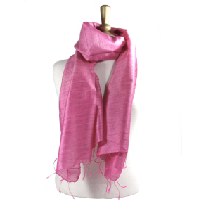 Ensfarvet rsilketrklde